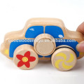 Nouveau design tracteur en bois OEM intelligent véhicule jouet voiture pour enfants EZ5126